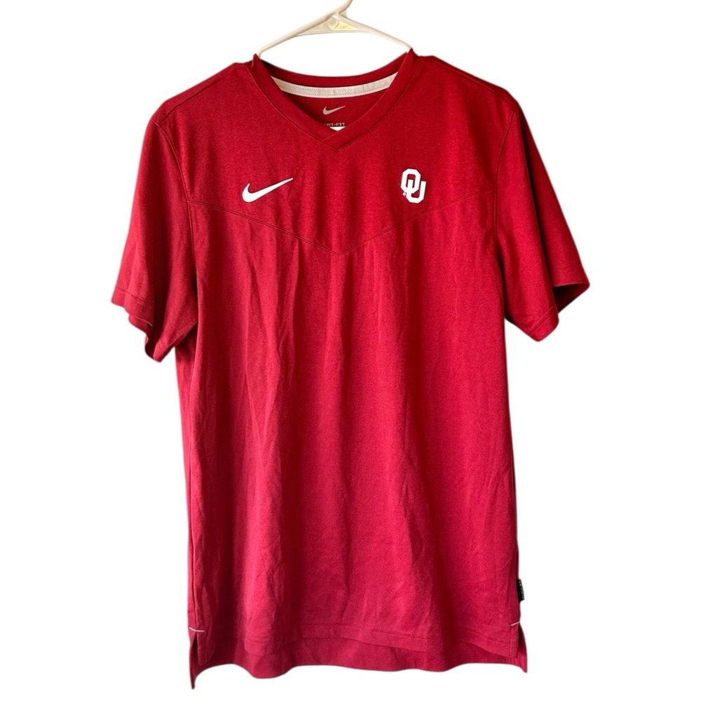 NIKE Dri-Fit University of Oklahoma‎ Sooners 2022 Coaches UV Performance Tee
